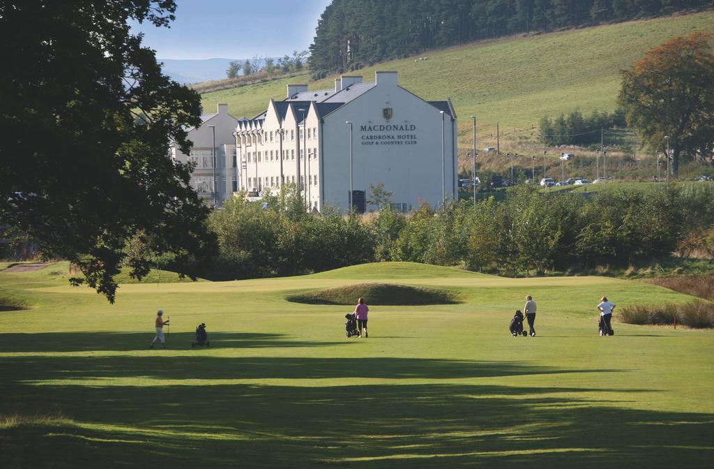 Macdonald Cardrona Hotel, Golf & Spa Peebles Bagian luar foto